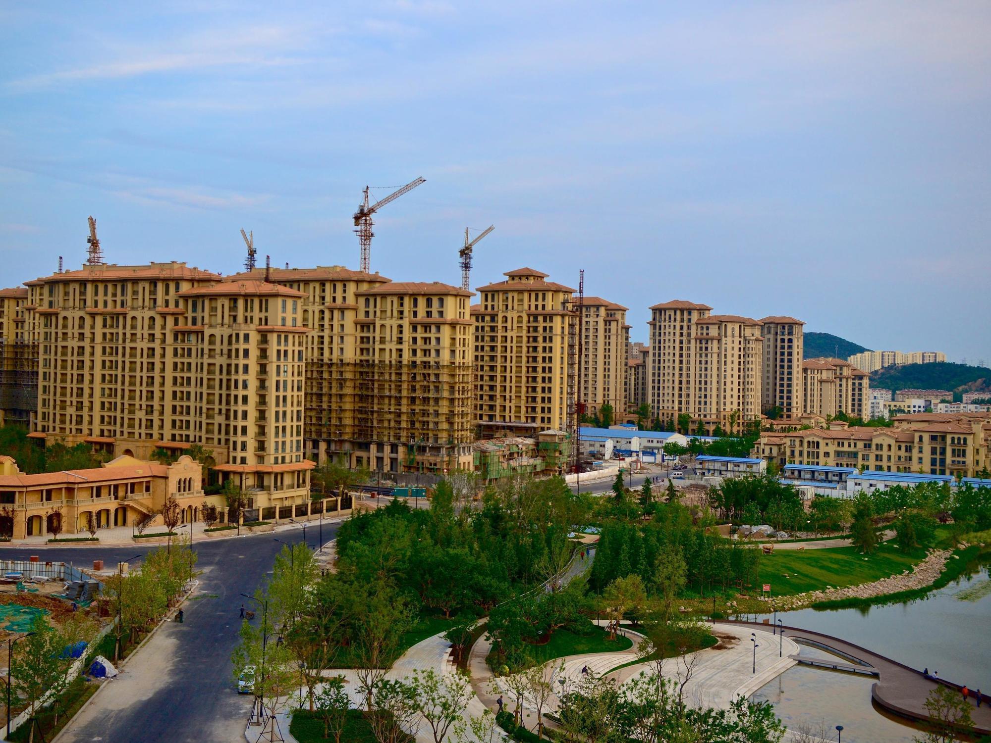 Sheraton Qingdao Licang Hotel Exterior foto