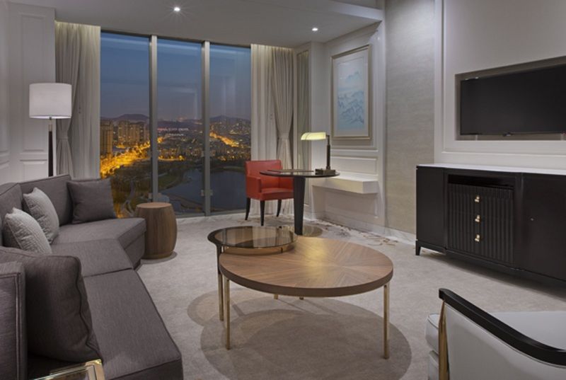 Sheraton Qingdao Licang Hotel Exterior foto